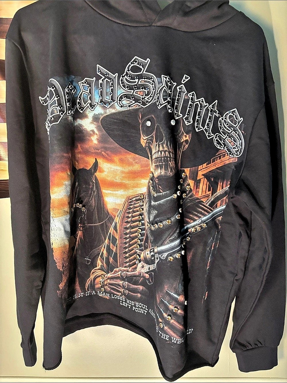 Left Point Dead Saints Graphic Hoodie BNWT!